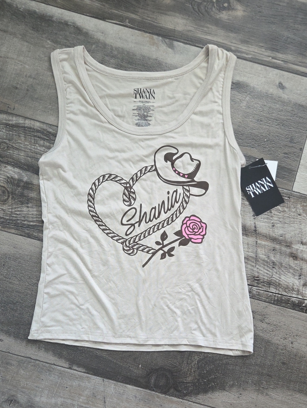 Nwt. Shania Twain Tank Top Medium